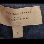 Sézane Paris Blue Leon Crew Neck Sweater – Merino Wool+ lux angora goat fits XS Photo 6