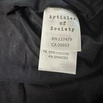 Articles of Society  NWT black asymmetrical tank top with back detail size Medium Photo 3