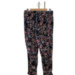 Jessica Simpson Red Fall Floral Tapered Slight Crop Classic Casual professional Photo 6