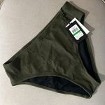DKNY Textured High-Waist Bikini Bottom, Size L NEW w/Tag Photo 3
