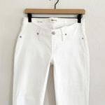 Madewell Maternity Side-Panel Skinny Jeans in Pure White: Adjustable Edition Photo 5