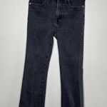 Madewell  Cali Demi-Boot Mid Rise Jeans starkey Wash Size 27 Black Denim Photo 1