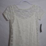 Wild Fable  White Lace Short Sleeve Maxi Dress Wedding Beachy Size Small NWT Photo 3