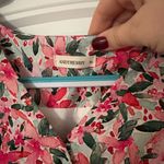 Floral Pink and Green Dress Size XL Photo 1