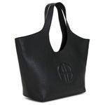 ANINE BING NWOT Medium Lili Tote Bag in Black Pebbled Leather Photo 2
