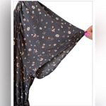 Chris & Carol Chris & Carol Women's XL Gray Floral Rayon Sweatheart Neck Romper NWT Photo 4