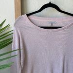 Charlotte Russe Light Pink Knit Long Sleeve Sweater Top Photo 1