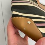 Victoria's Secret Victoria’s Secret purple cream black striped zip shoulder bag with coin purse Photo 3