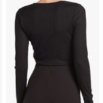 ASTR The Label Twist Cutout Bodysuit Black Photo 1