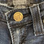 Big star  Brigette Dark Wash Dark Threading Skinny Jeans. Size 26. Photo 5