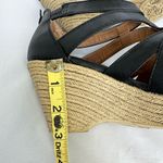 Jaclyn Smith Abby Boho Espadrille Wedge Zip Retro 70s Style Sandals Shoe Sz 6.5 Photo 6