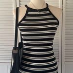 Heart & Hips  Striped Haltered Ribbed Summer Dress Photo 4