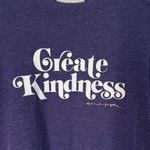 Spiritual Gangster  Create Kindness Purple Crew Neck Sweatshirt, Medium Photo 6