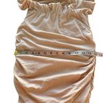 Sundry NWT U-Neck Sleeveless Dress Light Pink Pigment Cashew Ruched Size 1 Small Photo 14