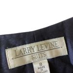 Larry Levine  Satin Suit Blouse Photo 3