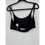 Fabletics Low Impact Cross Back Bra Size XL Black Athletic Sport Active Photo 2