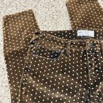 Free People Velour  Polka Dot Skinny Pants Photo 1