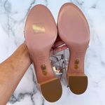 Aquazzura Milos 50mm PVC leather illusion lace-up block-heel sandal size 39 US 9 Photo 11