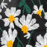 Lost + Wander  Chamomile Hills Mini Shift Dress Embroidered Daisies NEW Size S Photo 13
