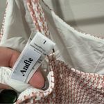 ANDIE Size Large The Amalfi One-Piece Swim Dress in Peach Houndstooth Modest Photo 6