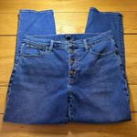 J. Crew essential straight button fly jeans 31 Blue Photo 1