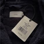 ONIA  (Deep Navy) Towel Terry Poncho Pullover Hoodie Size  S Photo 1
