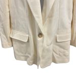 VTG August Max Woman Beige Blazer Womens 20 W Button Front Career Jacket* Tan Size 20W Photo 3