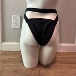 CXIX Buckle Up Cheeky Black Pole Festival Swim Adjustable Bottoms XS S Photo 4