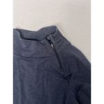 Title Nine Guthrie French Terry Mock Neck Long Sleeve Navy/Grey Dress Size M Blue Size M Photo 2