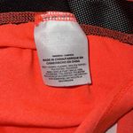 Nike Dri Fit long sleeve workout shirt S orange black mesh training loose fit Photo 8