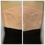 Preppy Girl Black & Pink Silk Midi Dress Size 8 Photo 5