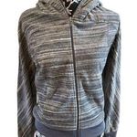 Juicy Couture Velour Track Jacket Zip up Hoodie Stripes Soft Comfy Sport Velvet Photo 0