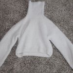 Aerie  white fluffy turtleneck Photo 0