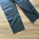 Free People  It Factor Vegan Leather Straight Leg Pants Photo 2