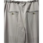 Free People New  Tyler Menswear Light Tan‎ Wide Leg Trousers Pants Large Photo 6