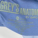 Grey's Anatomy New 3 Pocket Mock Wrap Scrub Top Style 4153 Ciel Blue Small Photo 5