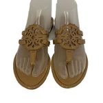 Sam Edelman Circus by Cherri Size 7.5 Medallion Thong Sandals Flat Beige Photo 1