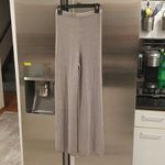 Cult Gaia ππ Shauna Knit Pant ~ Ultra High Rise Flared Leg Granite XS NWT Photo 11