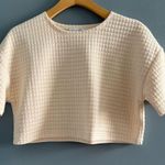 Cloud Ten  Crop Top Elastic Waist Waffle Knit Pants Set Photo 7