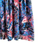 Urban Outfitters Emmy Ruched Floral Mini Dress in Blue and Red, Size Small Photo 9