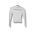 Babaton  Long Sleeve sculpt sweetheart neckline Size Small A31 Photo 1