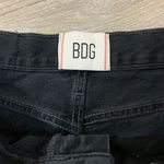 Urban Outfitters BDG Raw Hem black Denim Jean Shorts Size 27 Photo 8