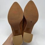 sbicca  Morrow Whiskey Grambling Tan Suede Leather Pointed Toe Mules Shoes Size 6 Photo 11