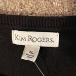 kim rogers  Black Christmas Car Sweater NWT SIZE XL Photo 3