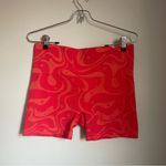 JoyLab  Red and Orange Patterned Shorts Photo 0