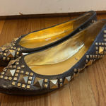 BCBGMAXAZRIA BCBG flats dress shoes stud spike flats copper embellished Size 5.5 Photo 0