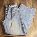 Daze Wide Leg Light Wash Denim Blue Size 30 Photo 0