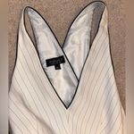 Topshop sleeveless pinstripe jumpsuit. Size 0 Photo 11