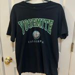 Black Yosemite California Graphic T Photo 0