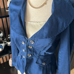 White House | Black Market  blue jacket stylish size 4 Photo 0